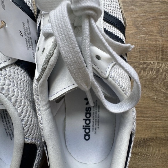 Adidas Samba OG White Night Indigo Size 4.5 New - Picture 5 of 10